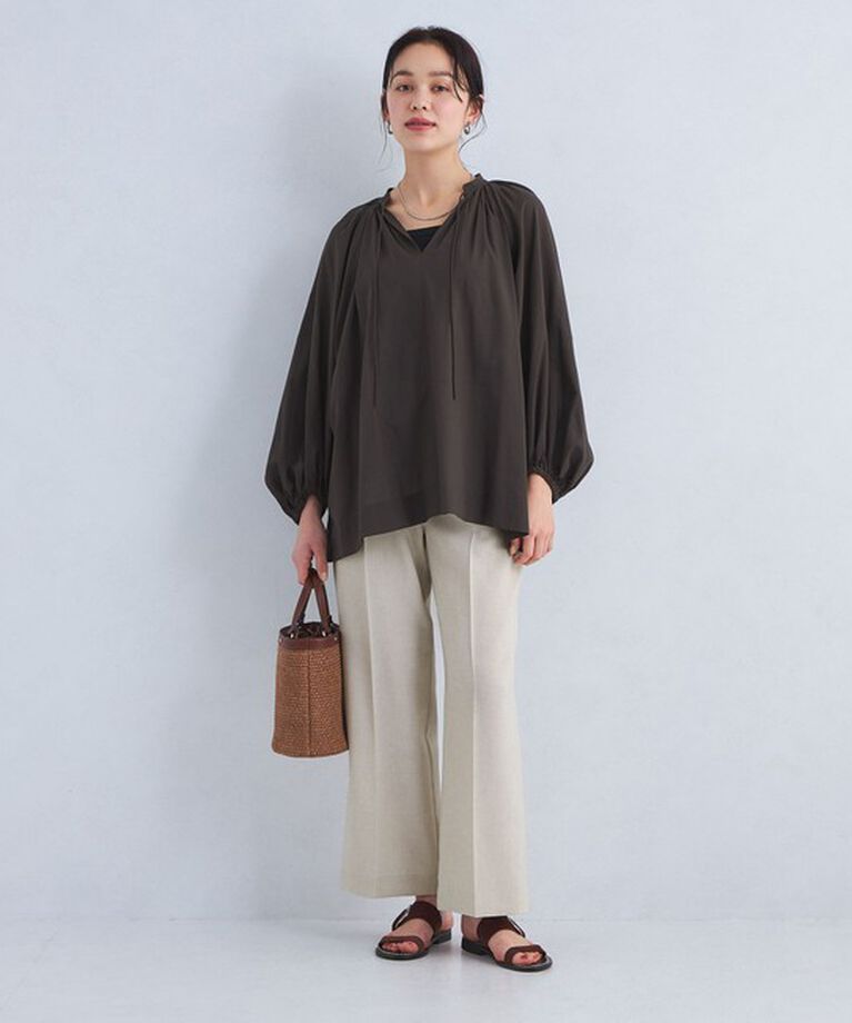 UNITED ARROWS green label relaxing「【結論シリーズ】ニーハイフレアパンツ -マシンウォッシャブル-」|その他|