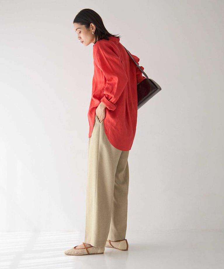 UNITED ARROWS green label relaxing「【結論シリーズ】ニーハイフレアパンツ -マシンウォッシャブル-」|その他|