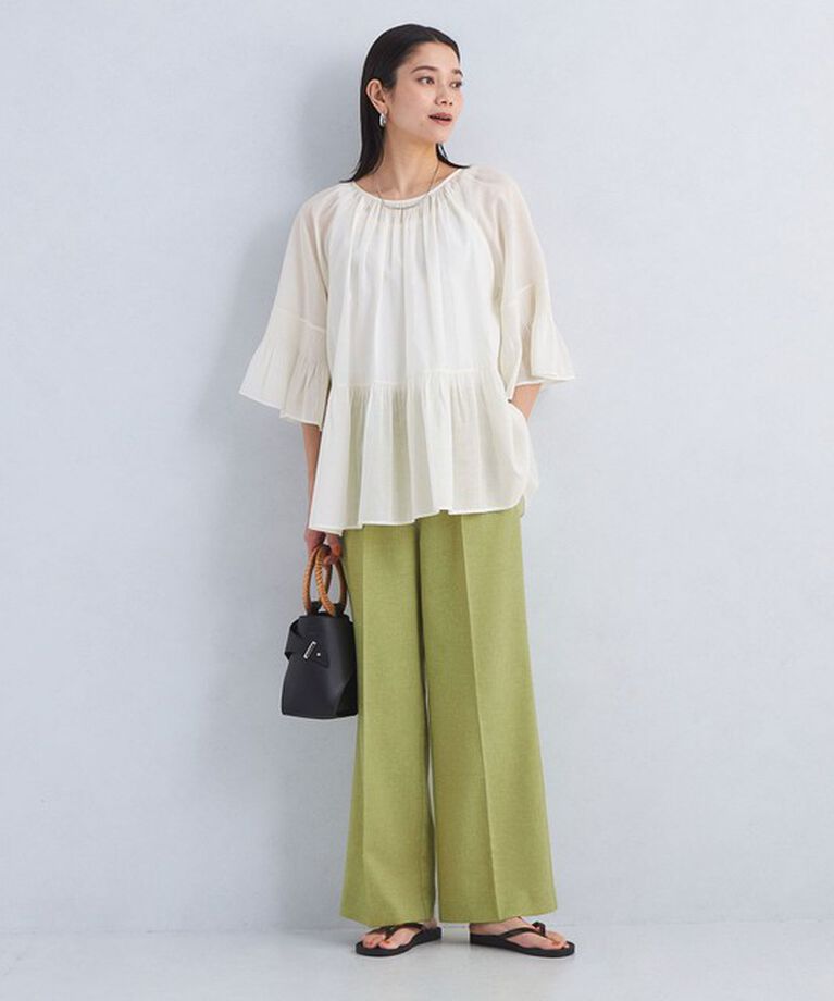 UNITED ARROWS green label relaxing「【結論シリーズ】ニーハイフレアパンツ -マシンウォッシャブル-」|その他|