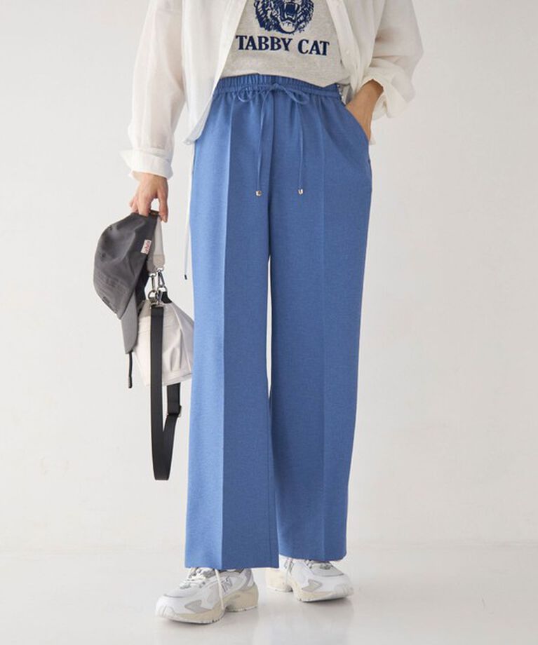 UNITED ARROWS green label relaxing「【結論シリーズ】ニーハイフレアパンツ -マシンウォッシャブル-」|その他|COBALT