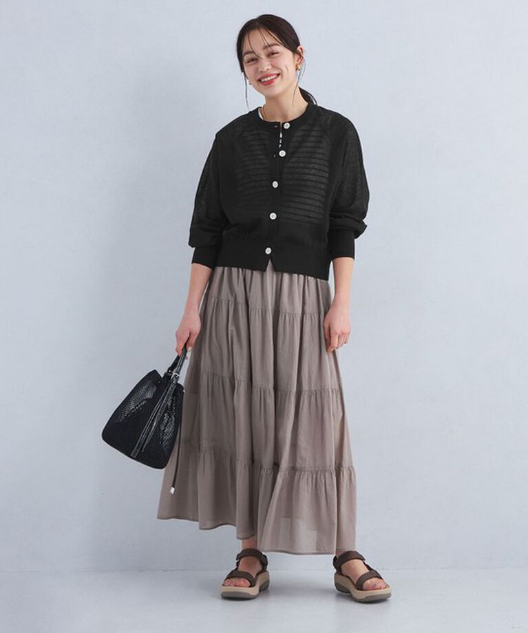 UNITED ARROWS green label relaxing「【結論シリーズ】忍ばせカーデ 2WAY -ウォッシャブル-」|カーディガン|