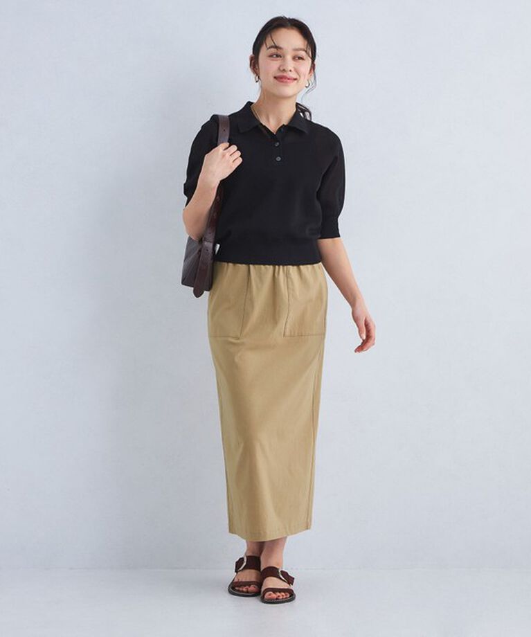 UNITED ARROWS green label relaxing「［size SHORT/TALLあり］オルマイ LI/MIX タイト スカート」|タイト|