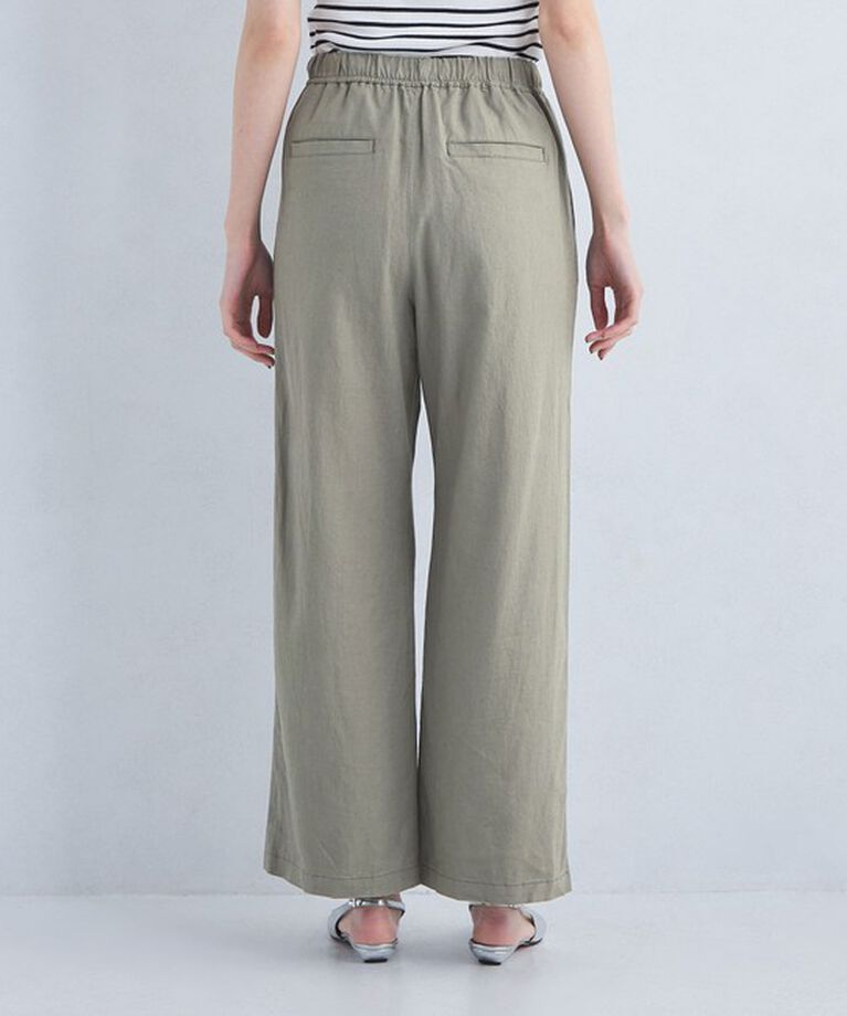 UNITED ARROWS green label relaxing「［size SHORT/TALLあり］BREEZE LINEN ブリーズリネン ワイド パンツ」|その他|