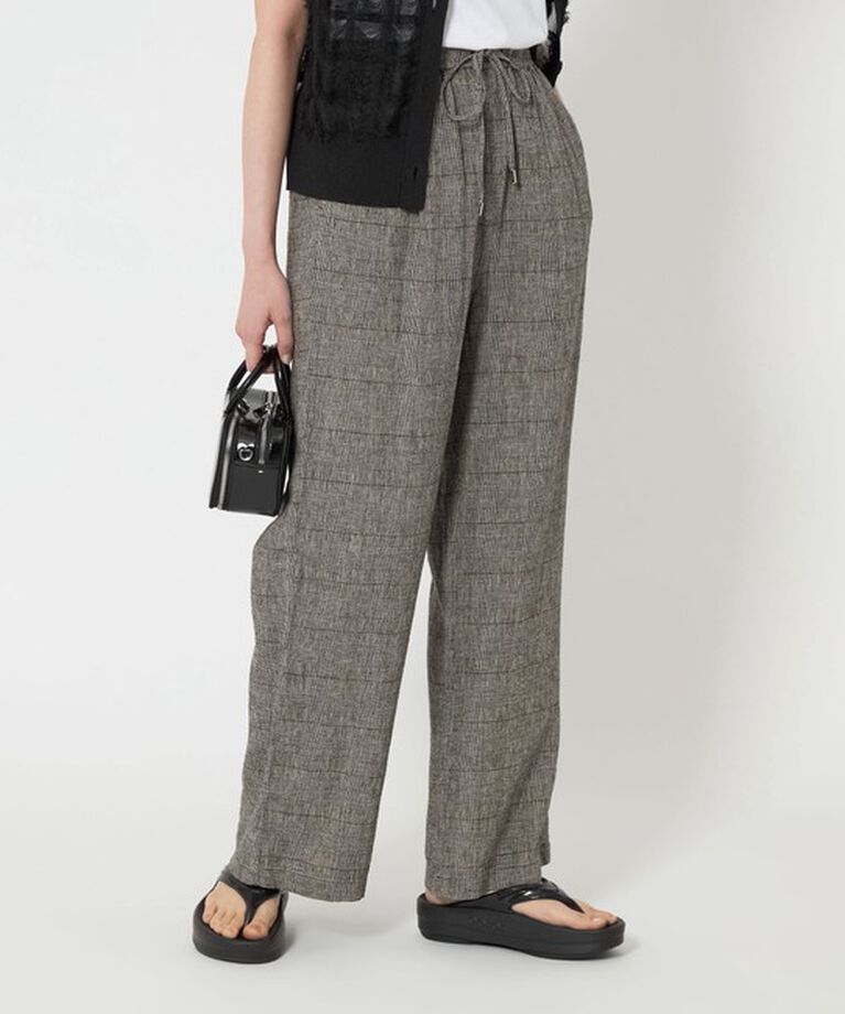 UNITED ARROWS green label relaxing「［size SHORT/TALLあり］BREEZE LINEN ブリーズリネン ワイド パンツ」|その他|その他1