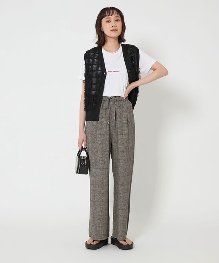 UNITED ARROWS green label relaxing「［size SHORT/TALLあり］BREEZE LINEN ブリーズリネン ワイド パンツ」|その他|