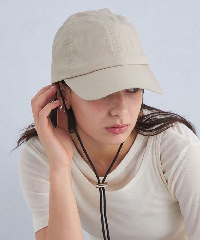 UNITED ARROWS green label relaxing「2WAY コード付き キャップ / CAP - UVカット -」|キャップ・キャスケット|NATURAL
