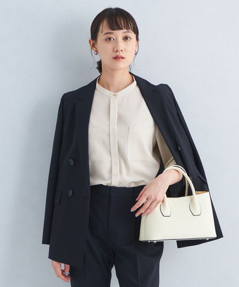 UNITED ARROWS green label relaxing「ソモウライク ポケット ショートスリーブ ブラウス -マシンウォッシャブル-」|シャツ・ブラウス|