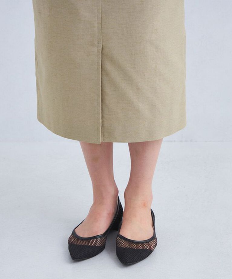 UNITED ARROWS green label relaxing「［size SHORTあり］キチントボトムス Iライン スリム タイト スカート」|タイト|