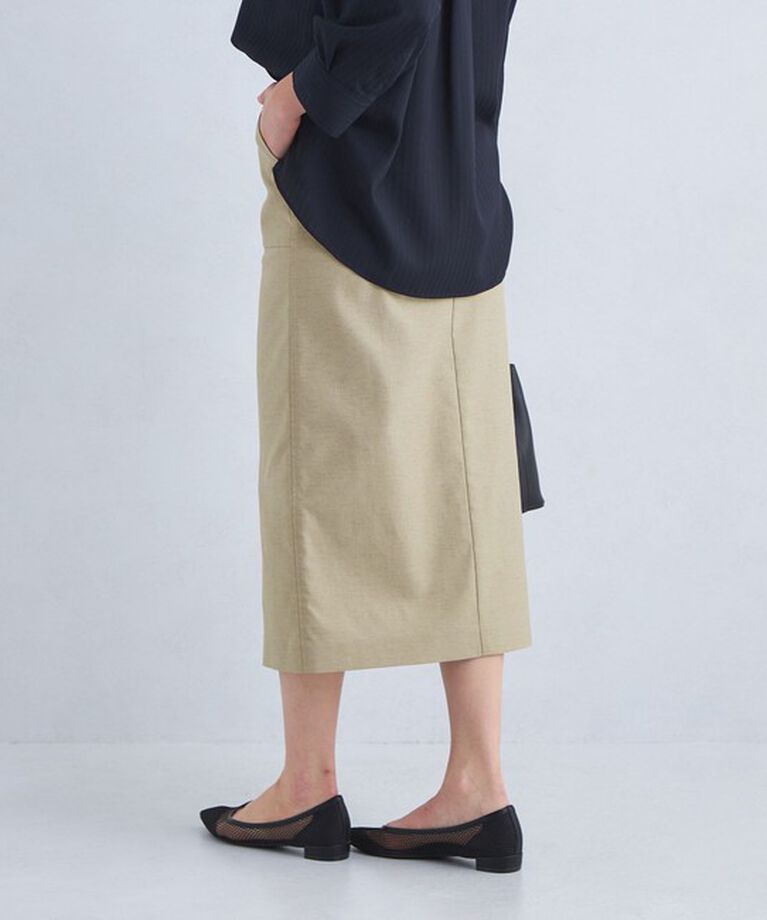 UNITED ARROWS green label relaxing「［size SHORTあり］キチントボトムス Iライン スリム タイト スカート」|タイト|