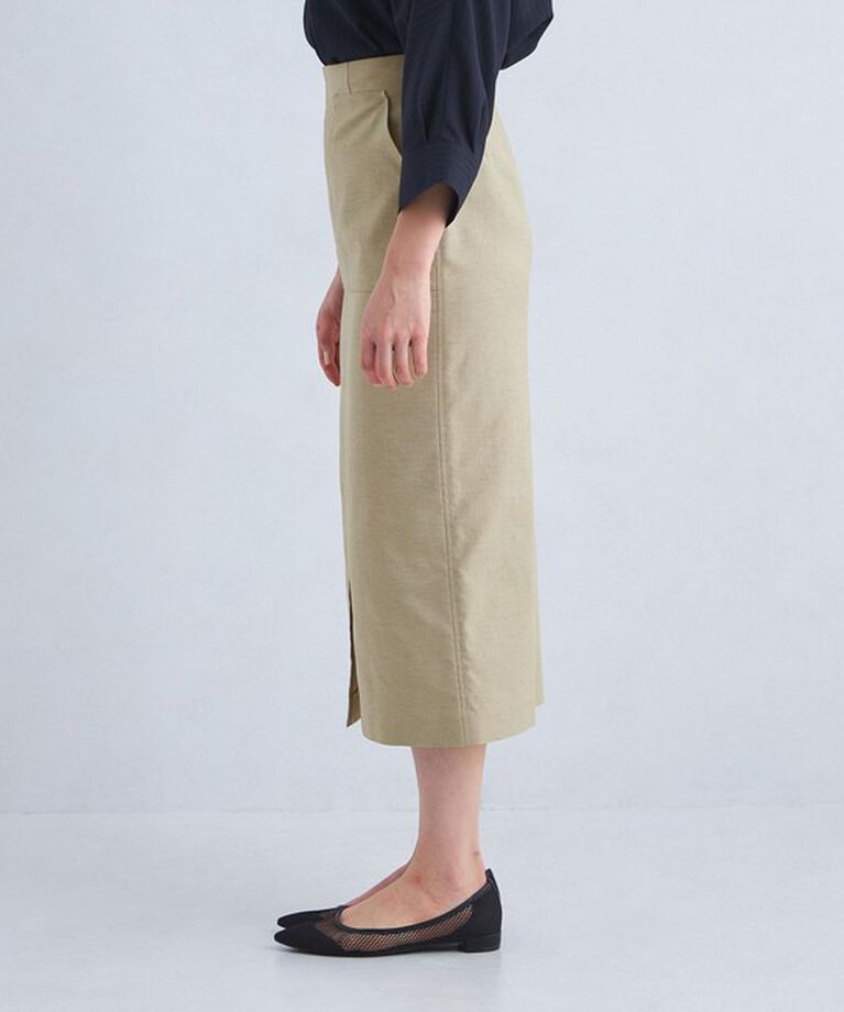 UNITED ARROWS green label relaxing「［size SHORTあり］キチントボトムス Iライン スリム タイト スカート」|タイト|