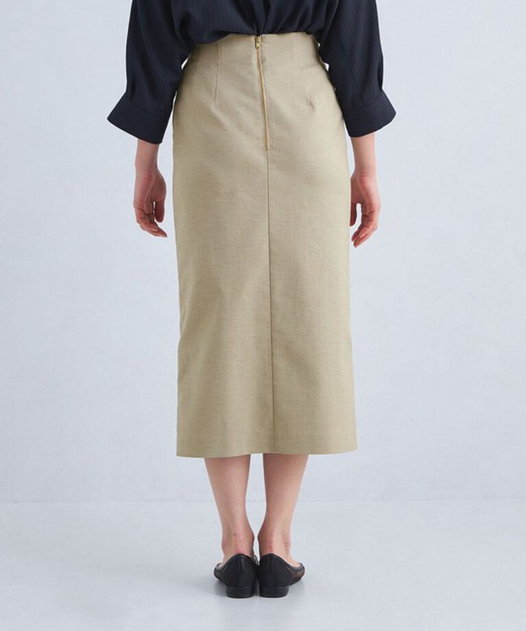 UNITED ARROWS green label relaxing「［size SHORTあり］キチントボトムス Iライン スリム タイト スカート」|タイト|