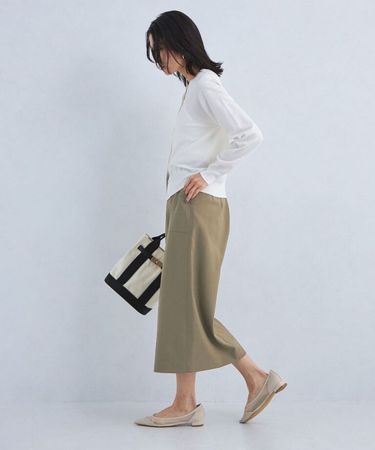 UNITED ARROWS green label relaxing「［size SHORTあり］キチントボトムス Iライン スリム タイト スカート」|タイト|