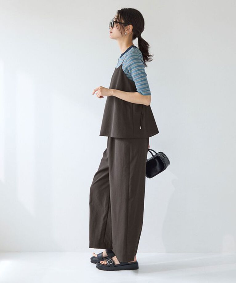 UNITED ARROWS green label relaxing「【結論シリーズ】ドライクロスオールインワン［size SHORT/TALLあり］」|オールインワン|
