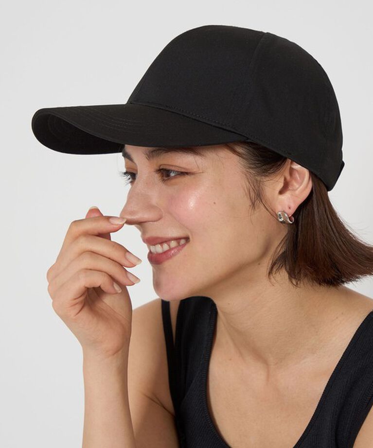 UNITED ARROWS green label relaxing「タスランバイザー キャップ 3 / CAP - UVケア -」|キャップ・キャスケット|BLACK