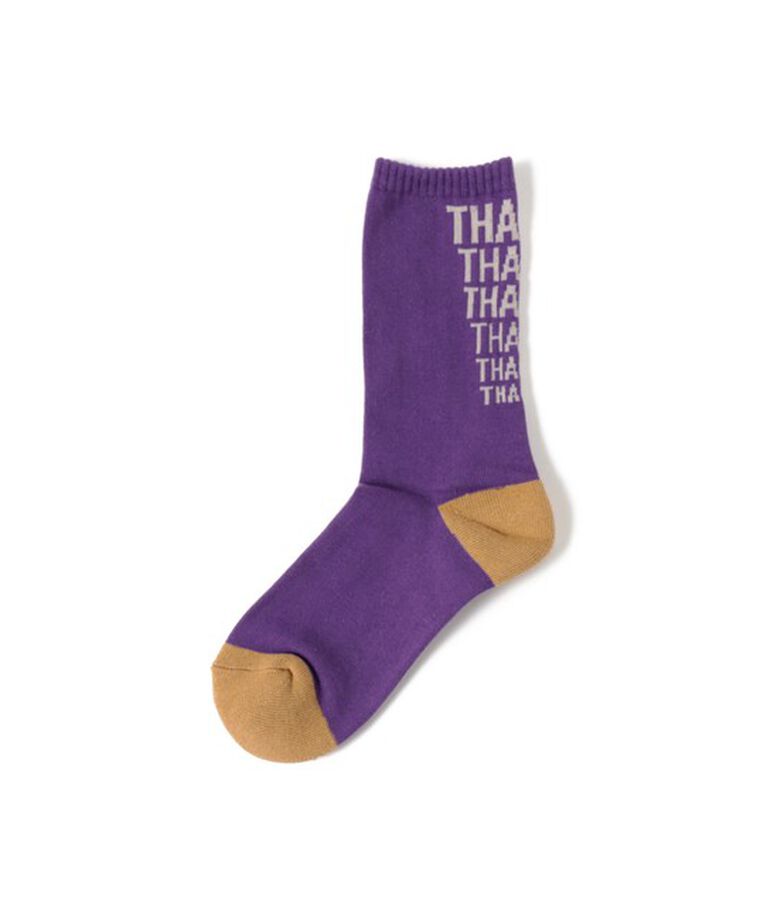 BEAMSBOY「【別注】ROSTER SOX / THX BUDDY」|ソックス|PURPLE