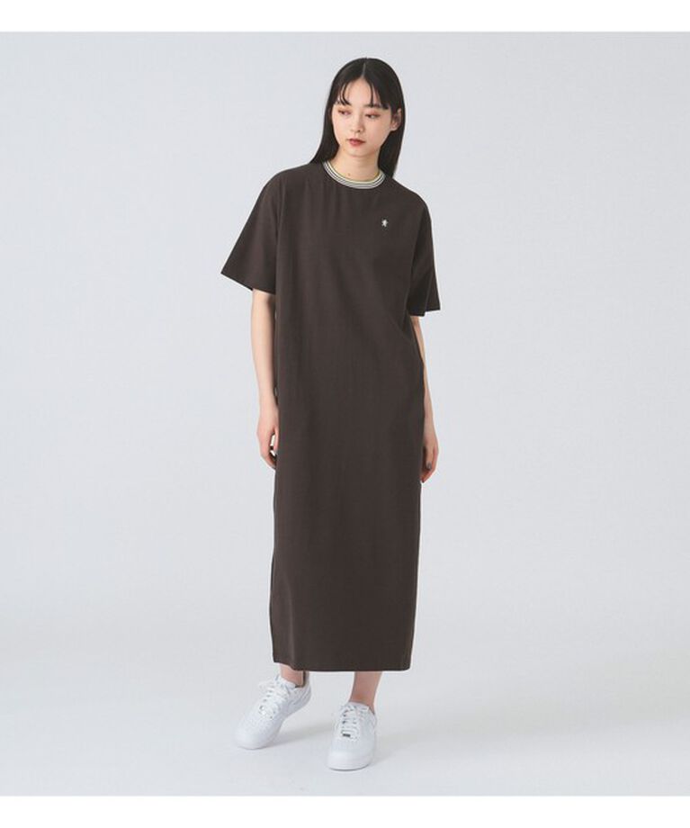 Ray BEAMS 「【別注】Gymphlex / クルーネック ニットライン ショートスリーブ ドレス」|ワンピース|