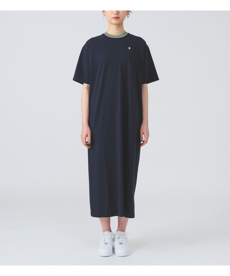 Ray BEAMS 「【別注】Gymphlex / クルーネック ニットライン ショートスリーブ ドレス」|ワンピース|
