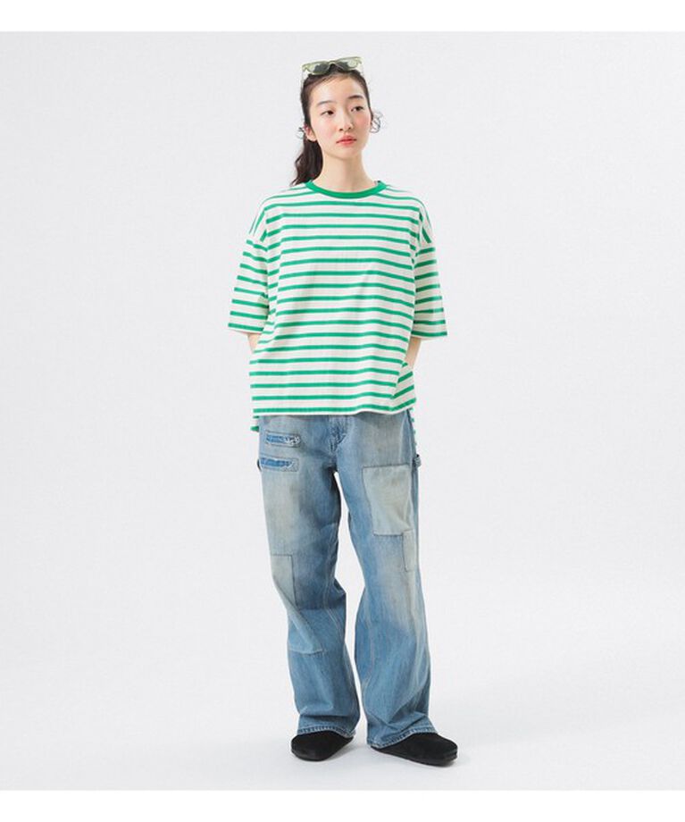 BEAMSBOY「ボーダー ビッグ ショートスリーブ」|Tシャツ・カットソー|