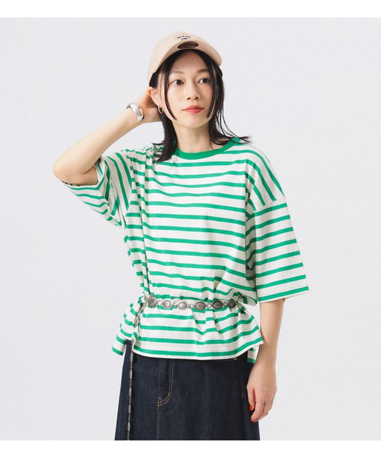 BEAMSBOY「ボーダー ビッグ ショートスリーブ」|Tシャツ・カットソー|