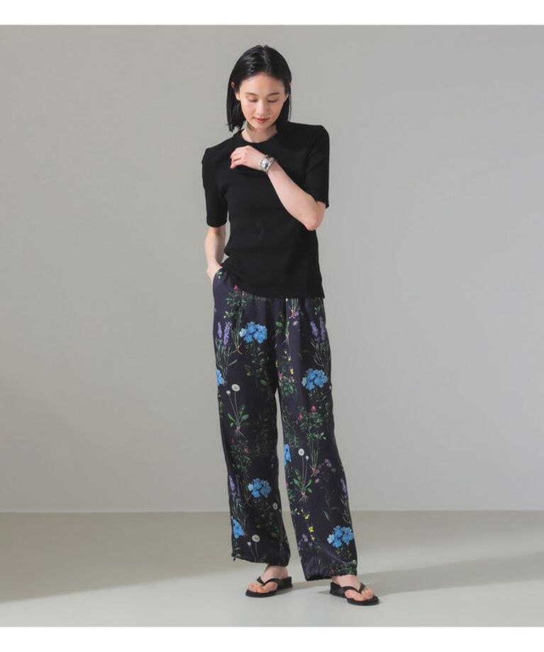 Demi-Luxe BEAMS 「【別注】スタイリスト佐藤佳菜子 × SLOANE / クルーネック リブTシャツ」|Tシャツ・カットソー|
