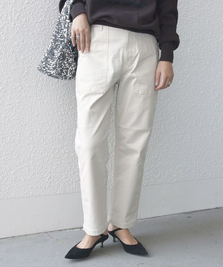 SHIPS for women「《追加》【WEB限定】ベーシック ベイカー パンツ」|その他|