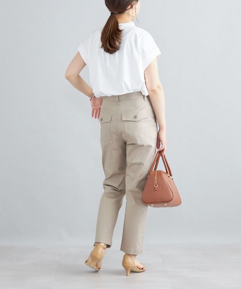 SHIPS for women「《追加》【WEB限定】ベーシック ベイカー パンツ」|その他|
