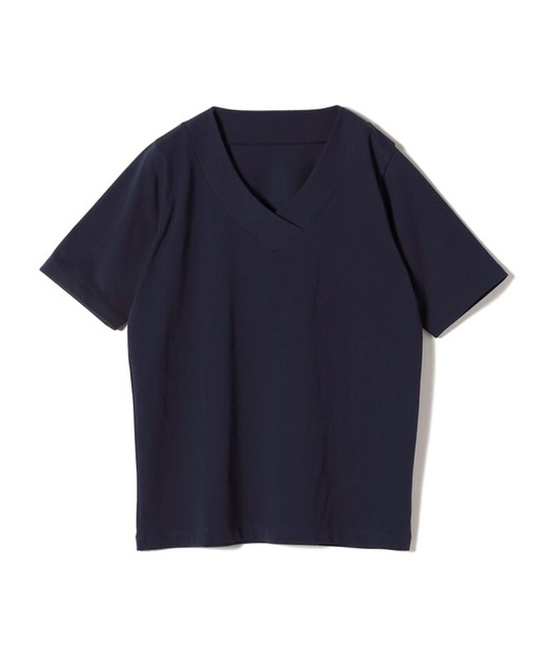 SHIPS for women「《追加》【WEB限定】〈ネックが選べる2サイズ展開〉オーガニックコットン バリエーションネック TEE」|Tシャツ・カットソー|