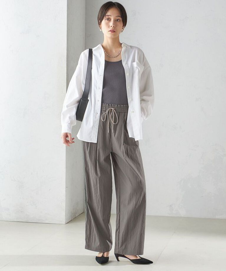 SHIPS for women「オーガニック コットン 2WAY リブ タンクトップ」|タンクトップ|