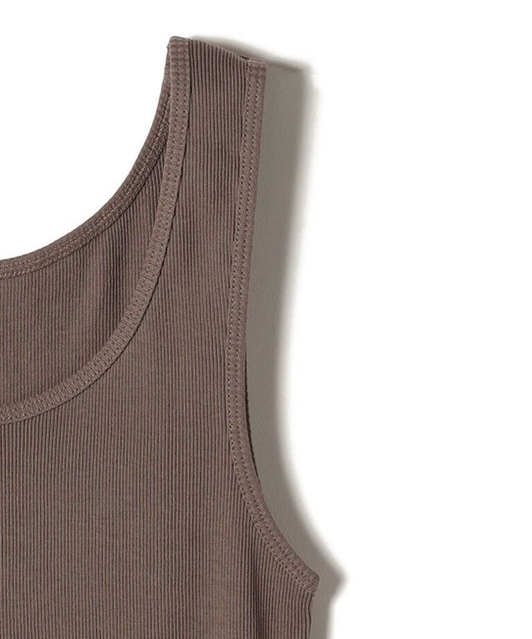 SHIPS for women「オーガニック コットン 2WAY リブ タンクトップ」|タンクトップ|
