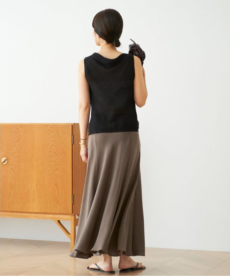 Plage「《追加》Washable Fibril ロングスカート」|スカート|