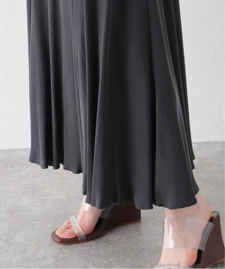 Plage「《追加》Washable Fibril ロングスカート」|スカート|