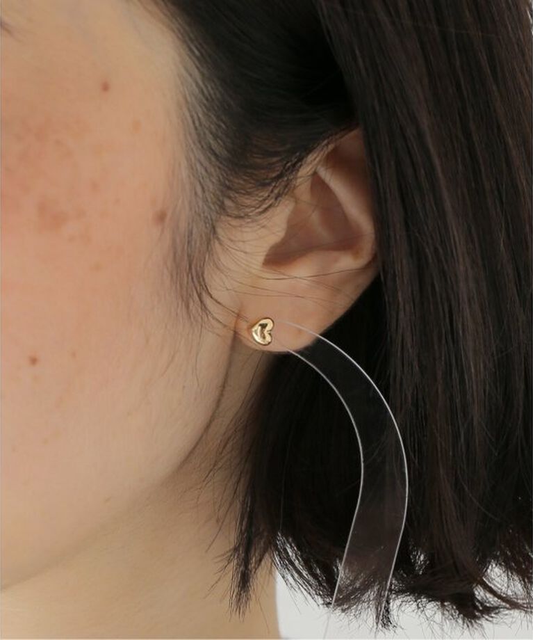 VERMEIL par iena「MARIHA （マリハ）True Love Gold スタッドピアス YG 1103242005」|ピアス|