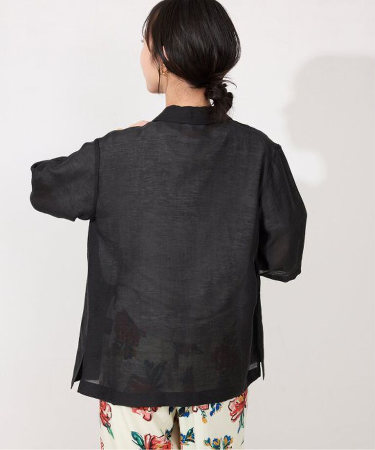 SLOBE IENA「《予約》シアーハーフスリーブジャケット」|その他|