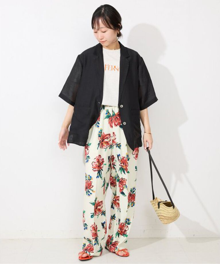 SLOBE IENA「《予約》シアーハーフスリーブジャケット」|その他|