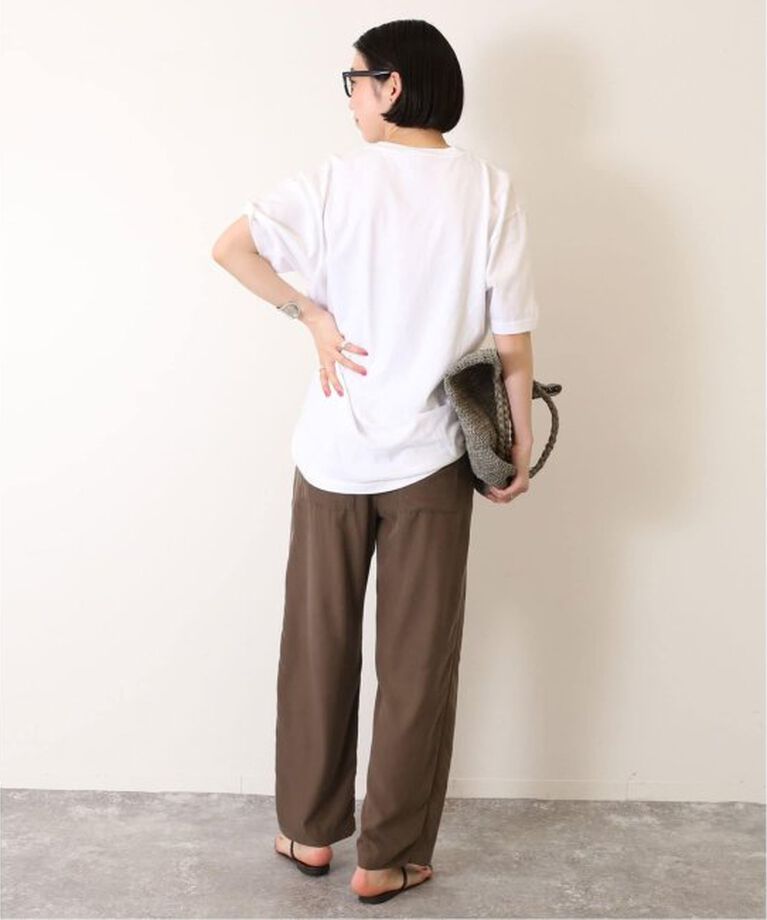 SLOBE IENA「《追加》フィブリルリラックスパンツ」|その他|