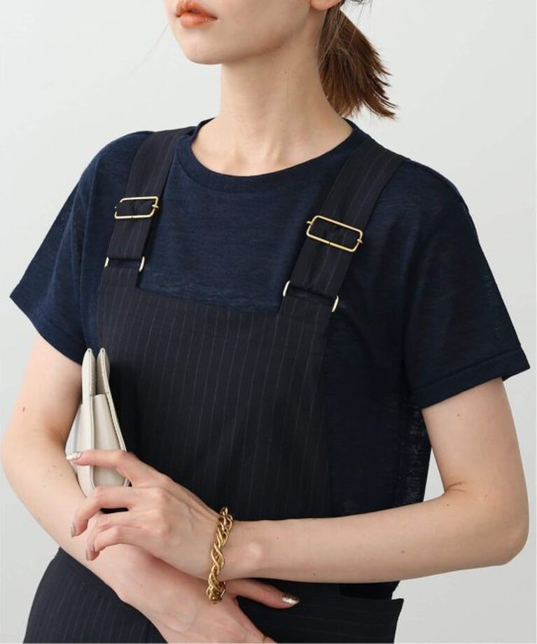 SLOBE IENA「《追加》スラブ5分袖TEE」|Tシャツ・カットソー|