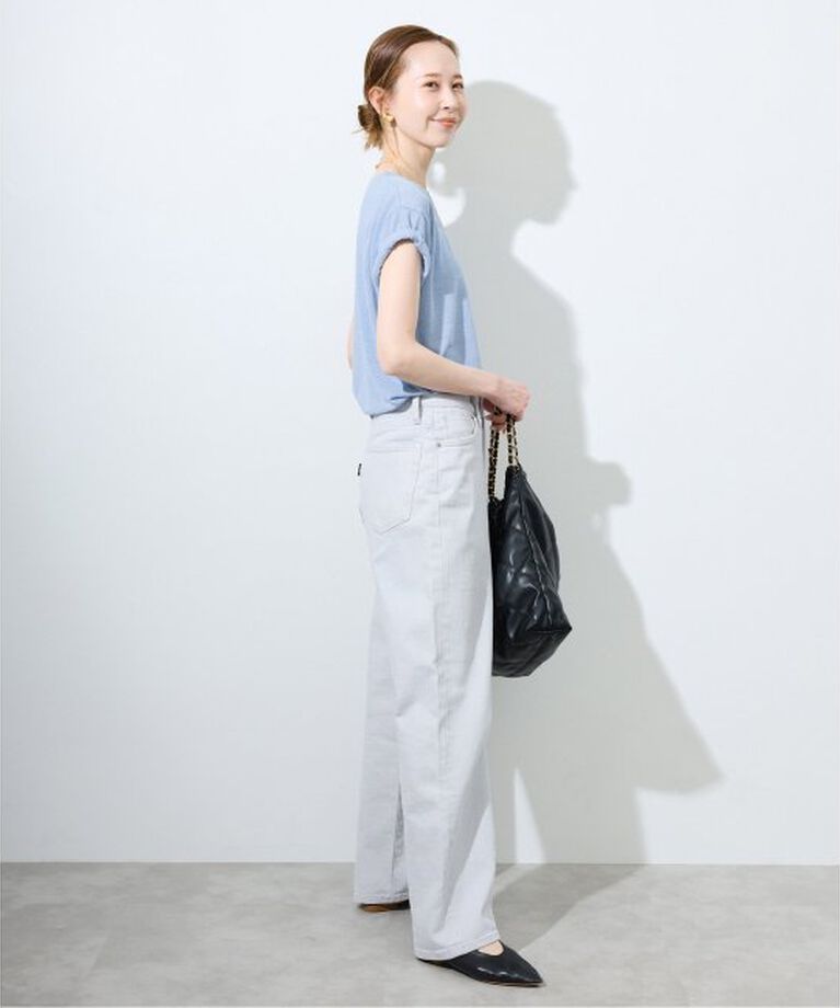 SLOBE IENA「《追加》スラブ5分袖TEE」|Tシャツ・カットソー|