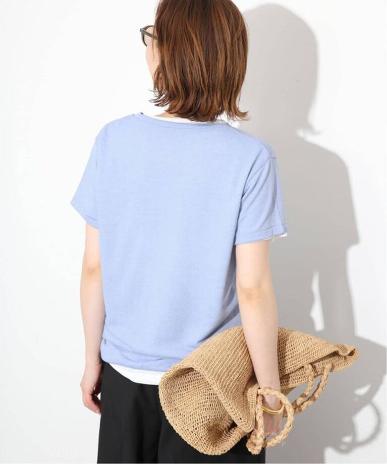 SLOBE IENA「《追加》スラブ5分袖TEE」|Tシャツ・カットソー|