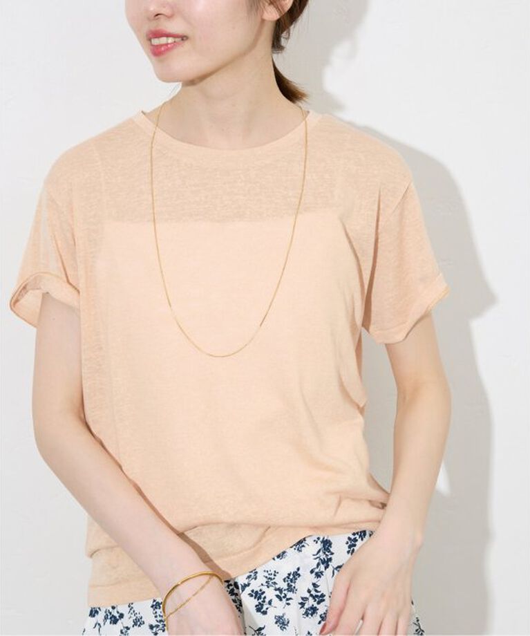 SLOBE IENA「《追加》スラブ5分袖TEE」|Tシャツ・カットソー|