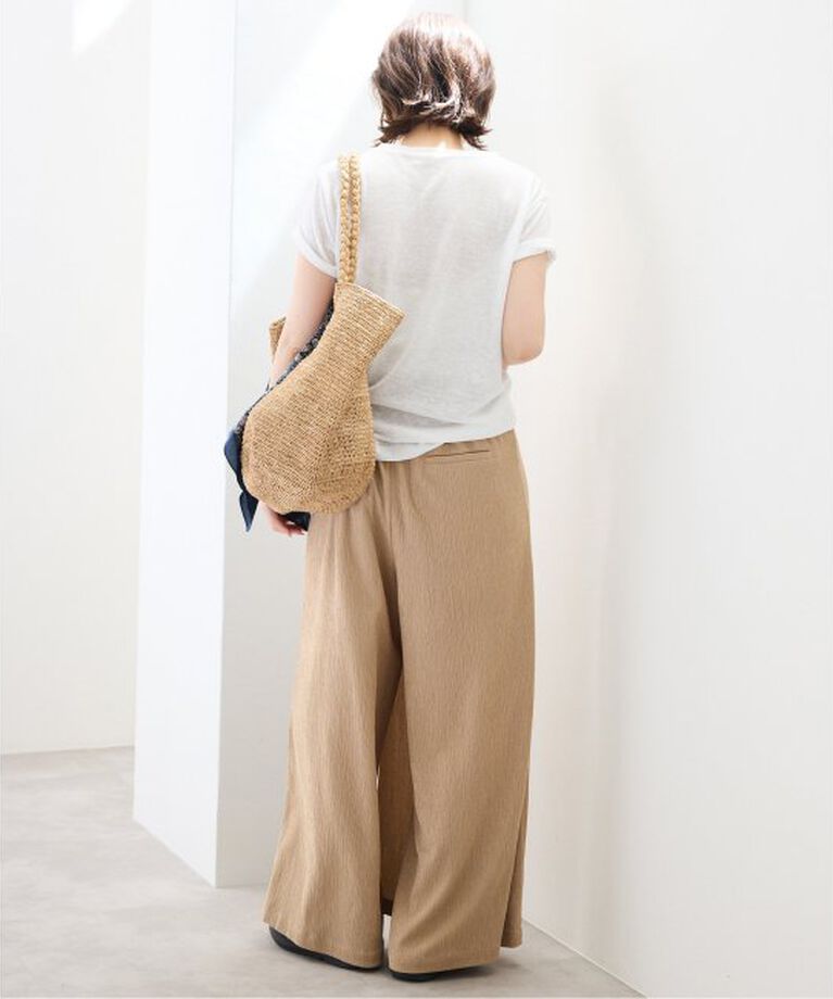 SLOBE IENA「《追加》スラブ5分袖TEE」|Tシャツ・カットソー|