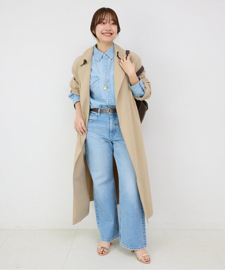 SLOBE IENA「《追加2》SLOBE ラウンドバックルレザーベルト」|ベルト|