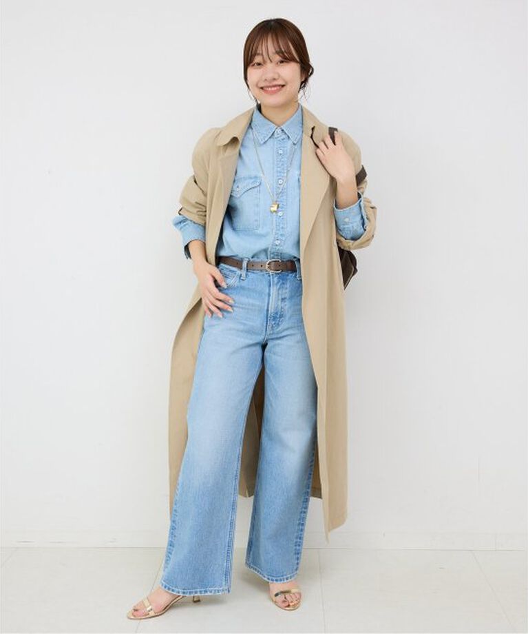 SLOBE IENA「《追加2》SLOBE ラウンドバックルレザーベルト」|ベルト|