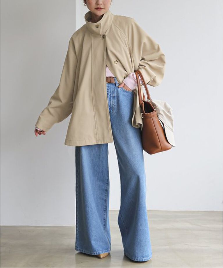 SLOBE IENA「《WEB・一部店舗限定/追加予約》撥水テントラインコート」|その他|