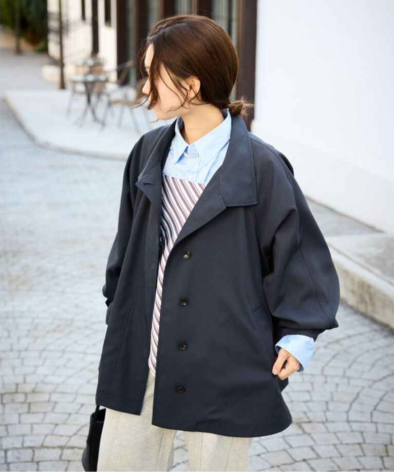 SLOBE IENA「《WEB・一部店舗限定/追加予約》撥水テントラインコート」|その他|