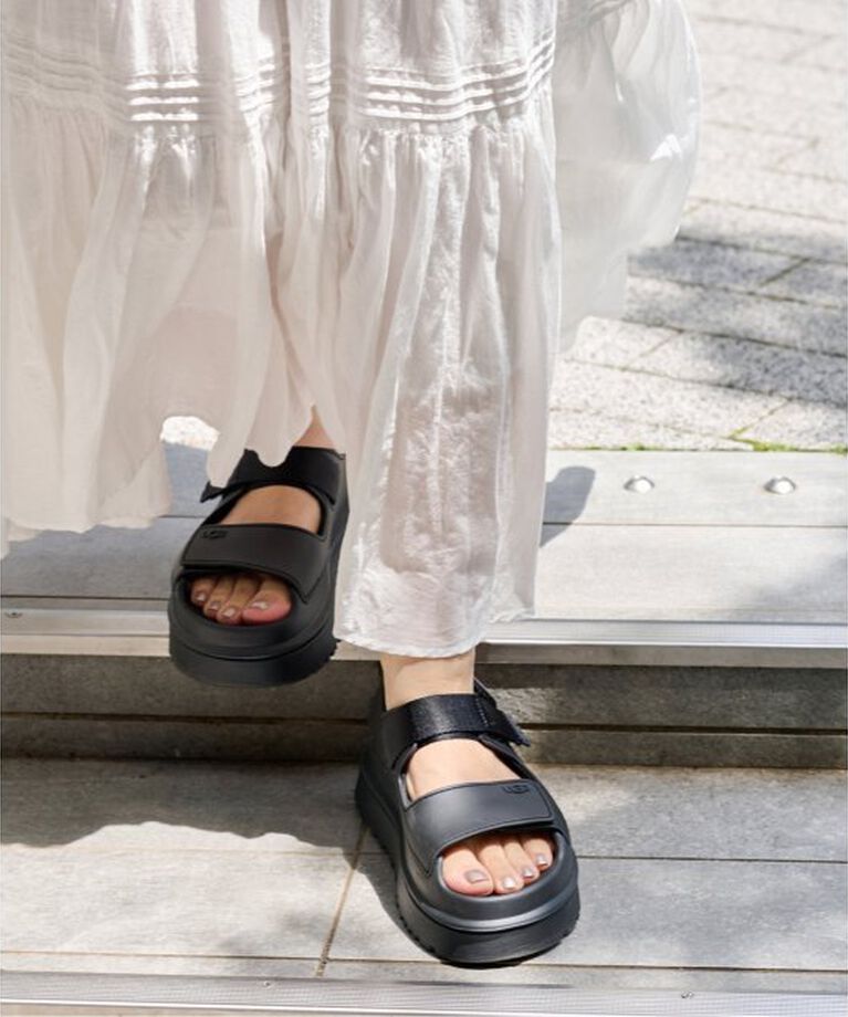 JOURNAL STANDARD relume「《追加》【UGG/アグ】W GOLDENGLOW 1152685：サンダル」|サンダル|ブラック