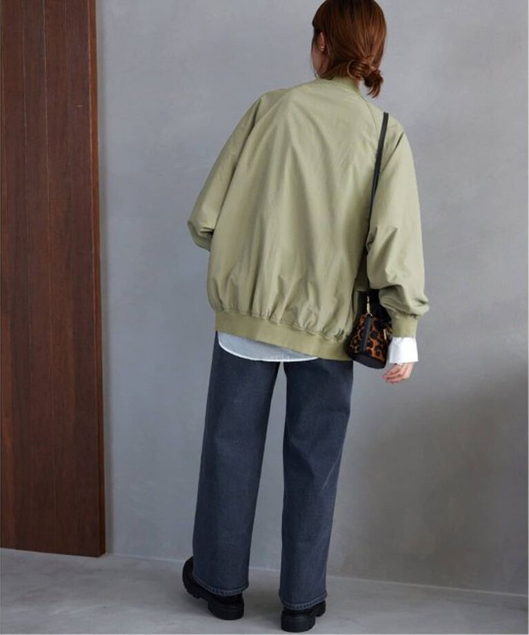 JOURNAL STANDARD relume「《追加2》ウォッシャブルナイロンタッサーMA-1」|ブルゾン・スタジャン|