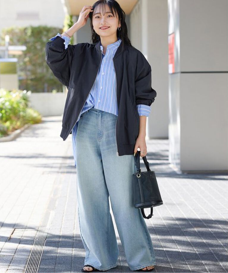 JOURNAL STANDARD relume「《追加2》ウォッシャブルナイロンタッサーMA-1」|ブルゾン・スタジャン|
