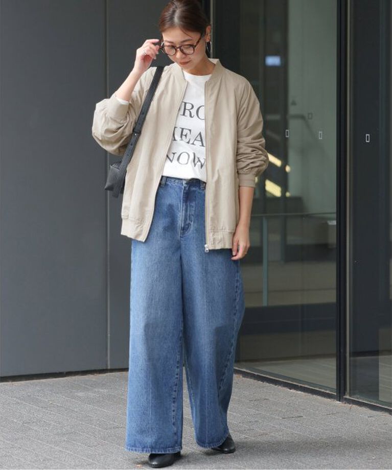 JOURNAL STANDARD relume「《追加2》ウォッシャブルナイロンタッサーMA-1」|ブルゾン・スタジャン|