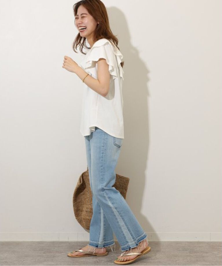 JOURNAL STANDARD relume「《WEB限定追加》フリルプルオーバー」|Tシャツ・カットソー|