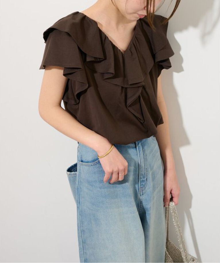 JOURNAL STANDARD relume「《WEB限定追加》フリルプルオーバー」|Tシャツ・カットソー|
